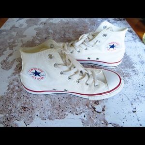 Youth so 3 converse Chuck Taylor white high top